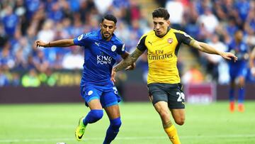 Leicester y Arsenal no arrancan