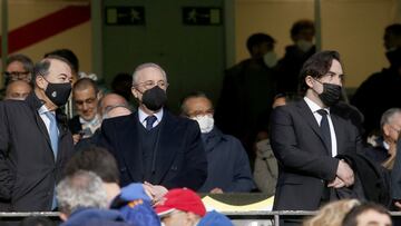 26/02/22 PARTIDO PRIMERA DIVISION
RAYO VALLECANO - REAL MADRID
FLORENTINO PEREZ MARTIN PRESA PRESIDENTE