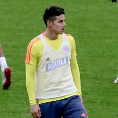 Rueda: "Queremos contar con James en plenitud de condiciones"