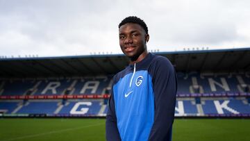Alfred Caicedo. Foto: KRC Genk