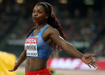 La colombiana Caterine Ibargüen obtuvo la medalla de plata en la final del Salto Triple del Mundial de Atletismo con un registro de 14.89 m, superada por la venezolana Yulimar Rojas quien registró 14.91 m. El podio lo cerró la kazaja Olga Rypakova con 14.77 m.