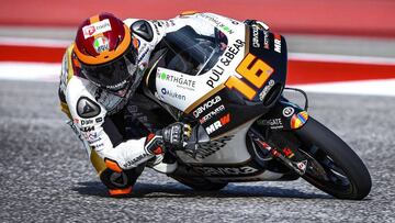 Pole de Migno por delante de Ramírez y Masiá