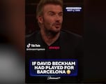 La confesión de Beckham que nadie esperaba sobre el Barcelona