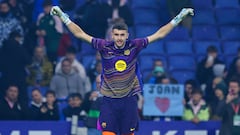 La estadística que sitúa a Joan García un peldaño por encima de Courtois y Oblak