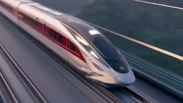 China is once again pushing the limits of high-speed rail with a bullet train that can go from 0 to 217 mph in under 5 minutes and hit speeds of 281 mph.