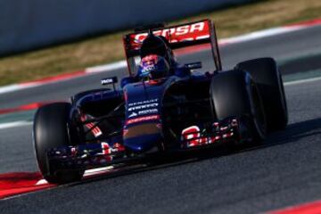 Max Verstappen de Toro Rosso 
