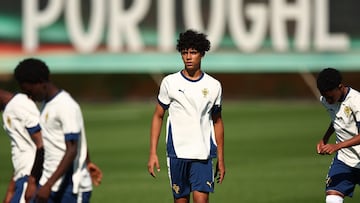 El hijo de Cristiano, a prueba en el Madrid