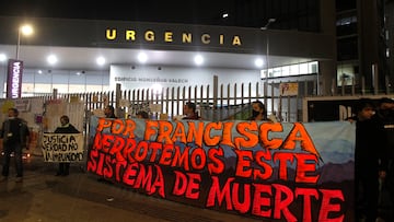 Muere Francisca Sandoval, la periodista baleada durante las protestas del 1 de mayo en Meiggs