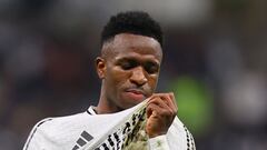 Why is Vinicius Jr not playing for Real Madrid against Sevilla today?