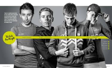 Egan Bernal, en la revista de ciclismo número uno de Europa