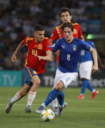 Dani Ceballos y Nicolo Zaniolo.