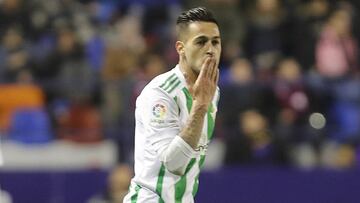 Sergio Le&oacute;n, jugador del Betis. 