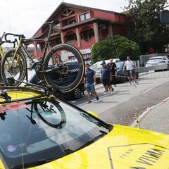Casi como un coche: este es el precio de una bici profesional como las robadas al equipo Visma en la Vuelta a España
