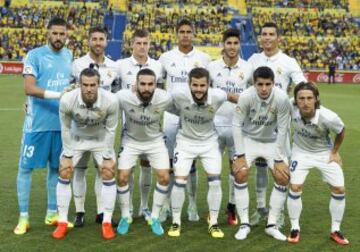 Once inicial del Real Madrid 