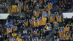 El Camp Nou se llenará de nuevo de esteladas ante el City