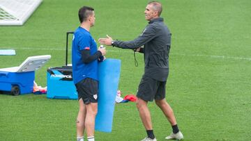 Garitano, con Dani García