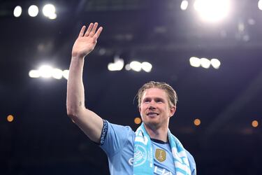 Kevin De Bruyne se despide del Etihad y recibe un caluroso homenaje tras 10 temporadas en el Manchester City.