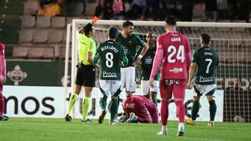 Puric es baja ante el Racing tras su expulsión contra el Tenerife.