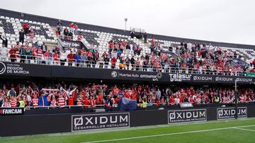 La afición visitante también gana en Cartagena