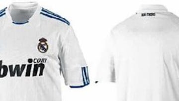 El Madrid ya tiene camiseta para la temporada 2010/11