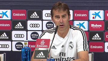 Lopetegui: "Fichar no est¨¢ en nuestra mano, ganar partidos s¨ª"