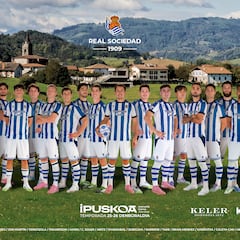 La Real Sociedad hace un guiño a los orígenes de Gipuzkoa en su póster oficial 2025-26