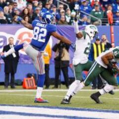 Los Jets vencen a los Giants por primera vez desde 1993