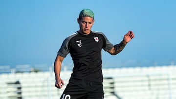 James Rodríguez entrenando con Al Rayyan