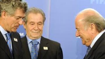 Blatter destaca la experiencia organizativa de la Candidatura Ibérica