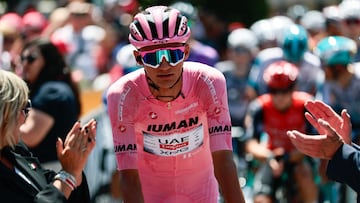 Isaac del Toro resiste y mantiene la ‘Maglia Rosa’ en el Giro de Italia