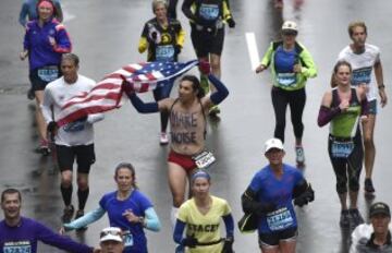 Las mejores imágenes del Maratón de Boston