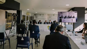 Junta General de Accionistas del Cádiz CF. Foto: Cádiz CF.