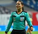 Francia González, la árbitra mexicana que estuvo en la She Believes Cup