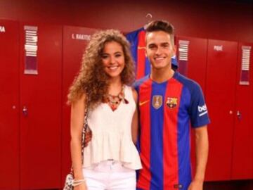 Denis Suárez y Sandra Montoto.
@sandra_montoto