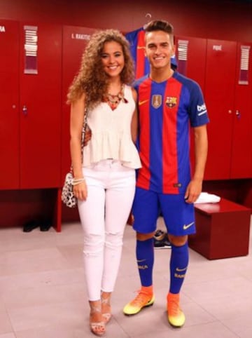 Denis Suárez y Sandra Montoto.
@sandra_montoto