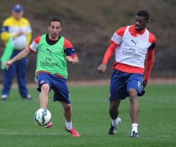 Santi Cazorla, junto a Alexis Sánchez, han sido los más importantes en la temporada para Arsenal.