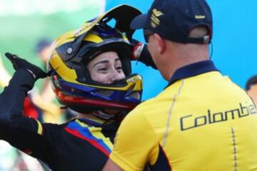 Mariana la reina del BMX gana oro olímpico