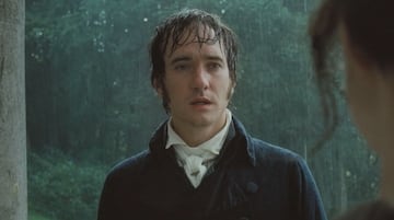 Así lucía Matthew Macfadyen en la película de 2005 como Mr. Darcy.