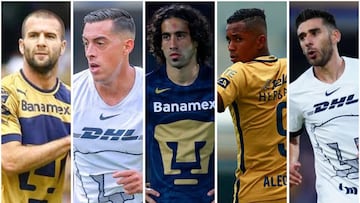 ¡Una constante que preocupa! En Pumas no rinden los delanteros de renombre