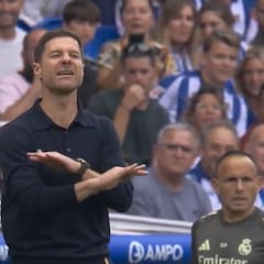 Xabi Alonso explota con Gil Manzano