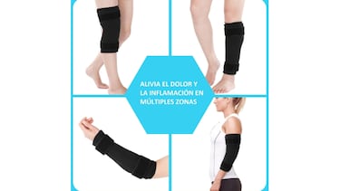 La rodillera con terapia de frío y calor que mitiga el dolor y estabiliza la rodilla
