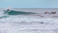 Malas condiciones climáticas complican el Rip Curl Pro Search