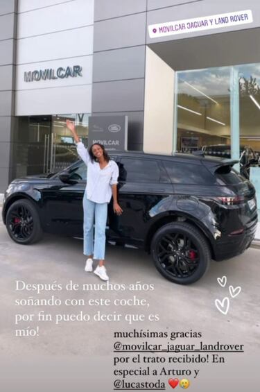 El coche de 55.000 euros con el que Ana Peleteiro cumple un sue?o