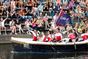 El equipo Cofidis en la presentación de La Vuelta