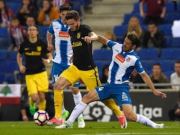 Saul Ñíguez and Víctor Sánchez.