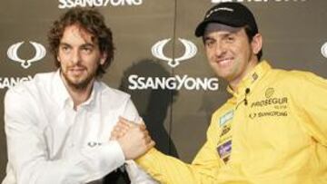 Pau Gasol con Isidre Esteve