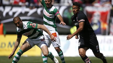 El jugador de Colo Colo Ivan Morales