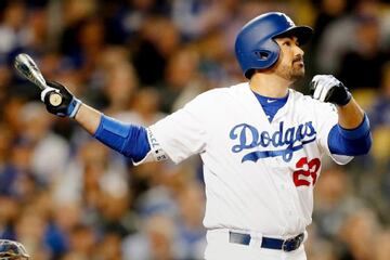 Líder de producidas del viejo circuito
"El Titán" lideró la Liga Nacional en carreras remolcadas jugando los Dodgers de Los Ángeles en 2014. En total mandó a la registradora a 116 compañeros, para superar en ese departamento a Giancarlo Stanton (105), Justin Upton (102) y Ryan Howard (95).