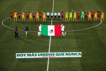 Así fueron los homenajes en Liga MX en memoria de las víctimas del sismo