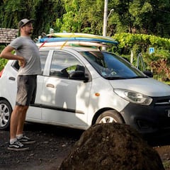 ¿Quién puede usar el coche para acceder al entorno natural donde practica su deporte?